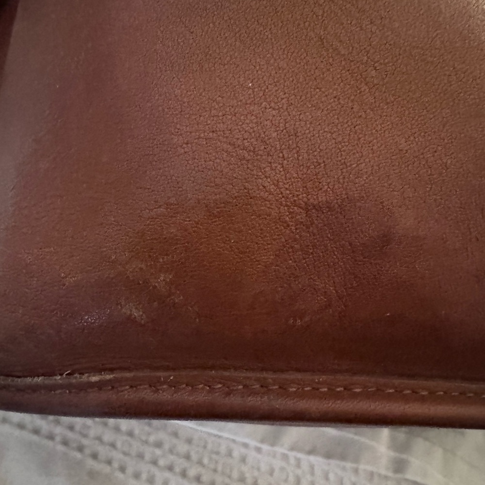 Coach Vintage Lulu’s Legacy Brown Leather Shoulder Bag 9952 - Picture 10 of 10